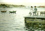 Anders Zorn kapprodd oil painting reproduction